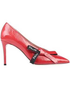 Pollini Court Shoes - Red