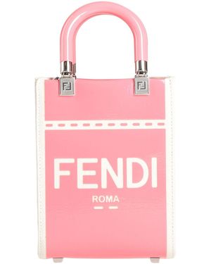 Fendi Handbag Textile Fibers - Pink