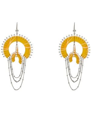 Tory Burch Earrings - Metallic