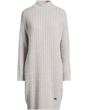 Liu Jo Light Mini Dress Acrylic, Polyamide, Alpaca Wool - Gray