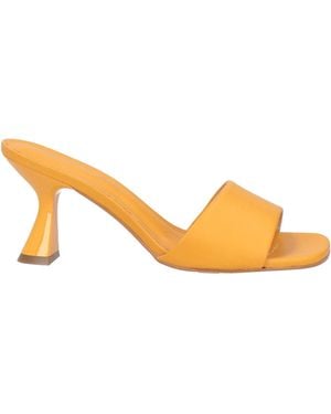 Miss Unique Marigold Sandals Leather - Natural