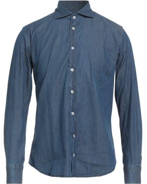 BASTONCINO Denim Shirt Cotton - Blue