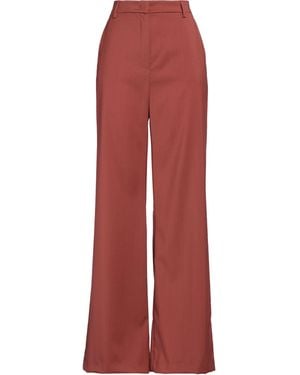 Weekend by Maxmara Pants Virgin Wool - Red