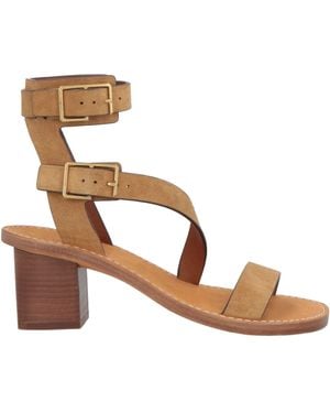 Zadig & Voltaire Camel Sandals Leather - Pink