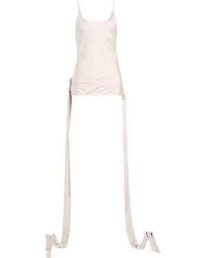 Ann Demeulemeester Light Top Silk - White