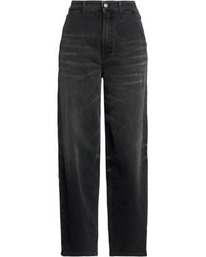 Department 5 Jeans Cotton, Rubber - Black