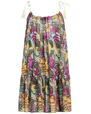 Kontatto Mini Dress Cotton - Purple