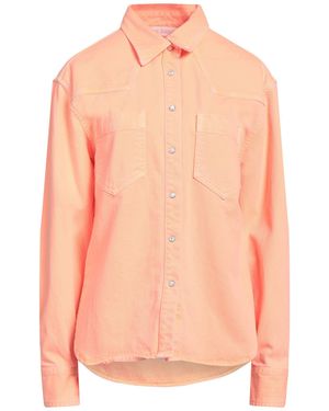 Palm Angels Denim Shirt - Orange