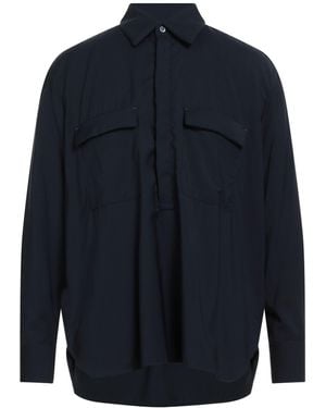 PT Torino Midnight Shirt Virgin Wool - Blue