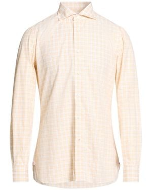 Isaia Shirt Cotton - Natural
