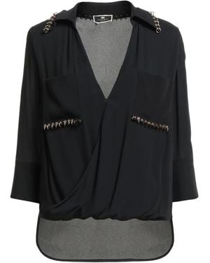 Elisabetta Franchi Top Viscose - Black
