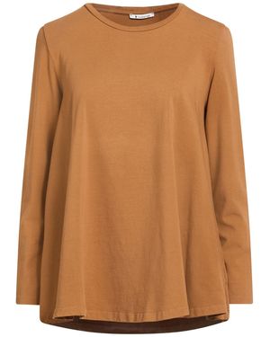TREBARRABI® T-Shirt Cotton, Elastane - Brown