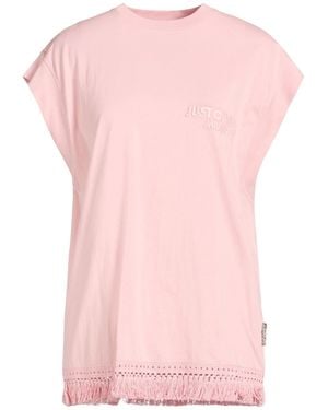 Just Cavalli Antique Rose T-Shirt Cotton - Pink