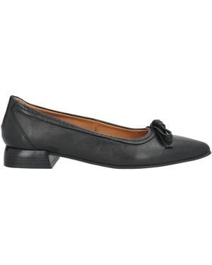 Mjus Ballet Flats Leather - Gray