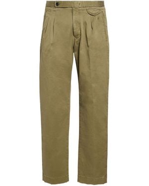 Zanone Trousers Cotton, Elastane - Green