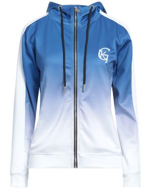 Gianni Kavanagh Sweatshirt Polyester, Elastane - Blue