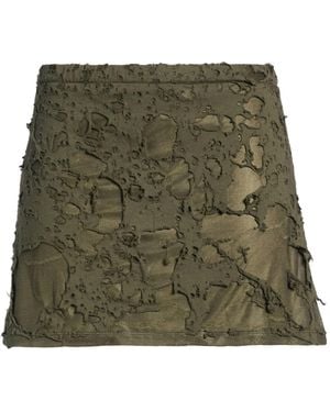 DIESEL Mini Skirts - Green