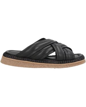 Laura Bellariva Sandals - Black