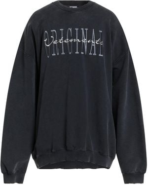 Vetements Felpa - Blu