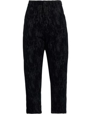 Nostrasantissima Trousers Viscose, Polyamide, Elastane - Blue
