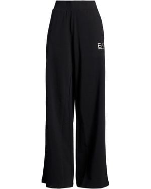 EA7 Pants Cotton, Elastane - Black