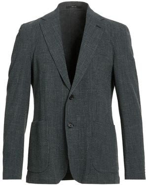 THELAND Blazer Virgin Wool, Silk, Linen, Elastane - Black