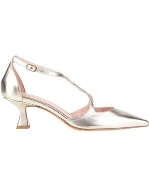 Anna F. Pumps Leather - Natural