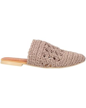 Ovyè Mules & Clogs Textile Fibers - Pink