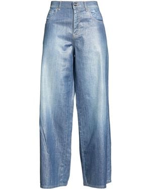 Blugirl Blumarine Jeans Polyester, Cotton - Blue