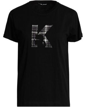 KARL LAGERFELD T-Shirt Organic Cotton - Black
