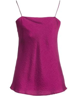 Alysi Top Viscose, Cotton, Elastane - Purple