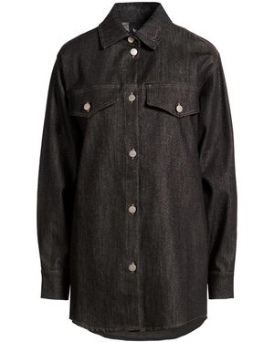 DISCLAIMER Camisa Vaquera - Negro