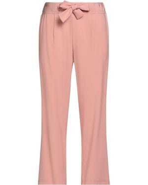 Atos Lombardini Pants Viscose, Polyester - Pink