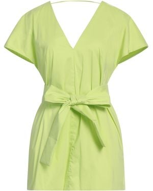 Liviana Conti Top Cotton, Polyamide, Elastane - Green