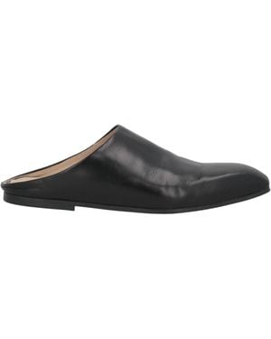 Alysi Accessoreria Mules & Clogs Leather - Black