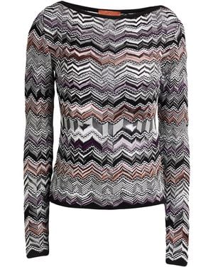 Missoni Sweater Viscose, Cotton, Elastane, Polyamide - Gray
