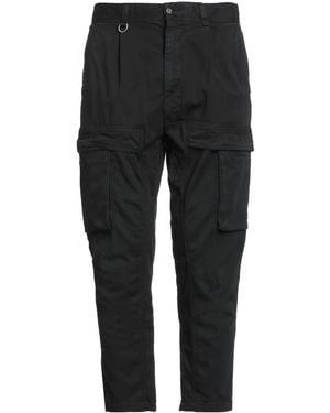 Paolo Pecora Pants Cotton, Elastane - Black
