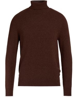 Alpha Studio Rollkragenpullover - Braun