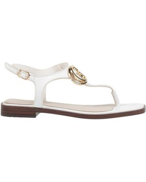 Guess Thong Sandal Leather - White