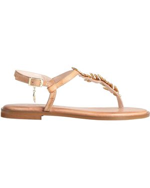 Caryatis Thong Sandal Leather - Natural
