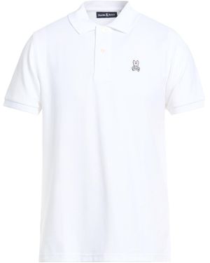 Psycho Bunny Polo Shirt Pima Cotton - White