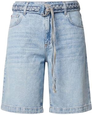 Liu Jo Denim Shorts Cotton, Lyocell - Blue