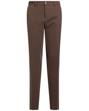 Paul & Shark Trousers Modal, Cotton, Elastane - Brown