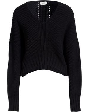 ViCOLO Jumper Virgin Wool, Polyamide - Black