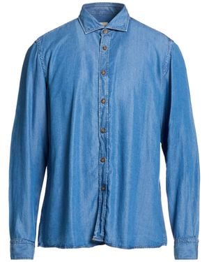 BRANCACCIO Indie Denim Shirt Lyocell - Blue
