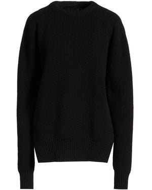Rick Owens Sweater Virgin Wool - Black