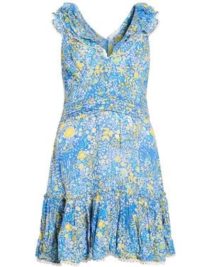 Poupette Light Mini Dress Viscose - Blue