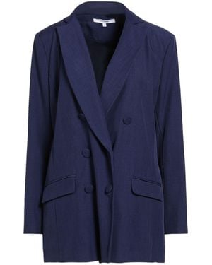 LANACAPRINA Blazer Polyester, Elastane - Blue