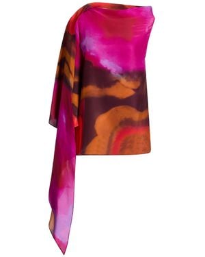 Gianluca Capannolo Top Silk - Pink