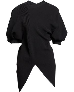 Sacai Sweater Polyester - Black
